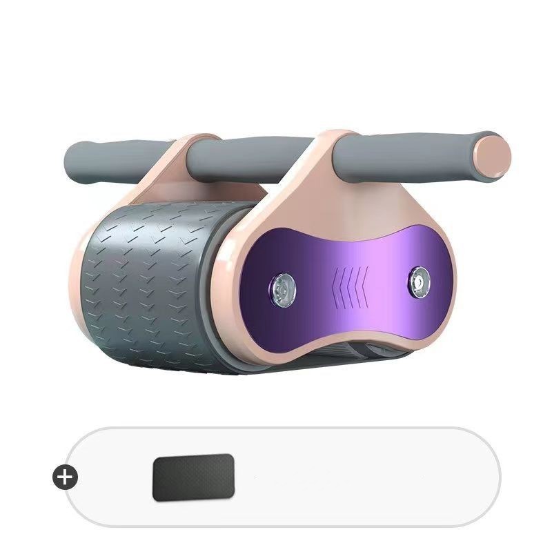 Abdominal Wheel Automatic Rebound AB Roller Abdominal Wheel Elbow Support Men And Women Belly Slimming Belly Fitness Equipment - Image 2