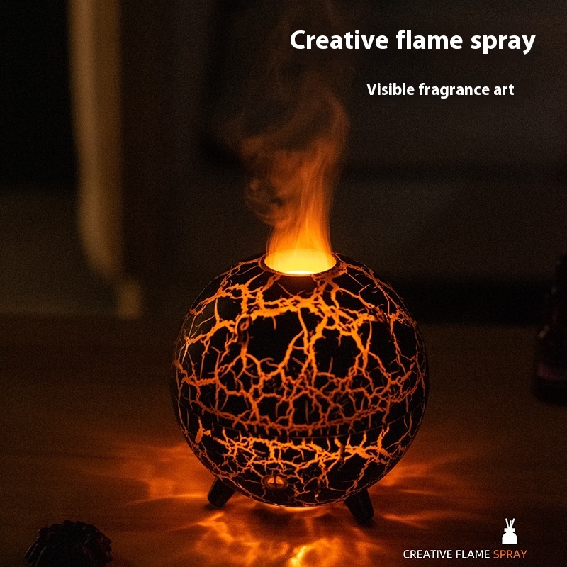 Creative Planet Colorful Atmosphere Lamp USB Humidifier 200ML Water Tank Can Add Essential Oil Household Mini Aroma Diffuser - Image 4
