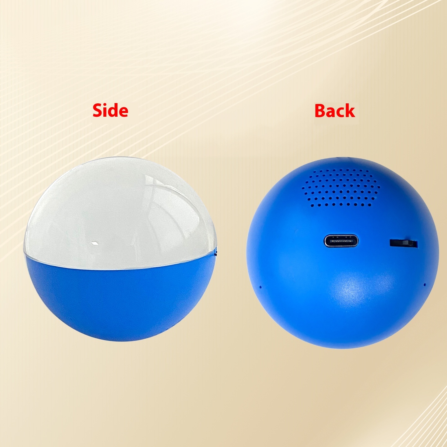 Fashionable And Personalized Electronic Ball Video Player 3D Video Crystal Ball DIY Memory Art Glass Ball Lamp Spherical Pixel Display 2.7inchs Screen 4GB Videos Player For Gift - Image 4