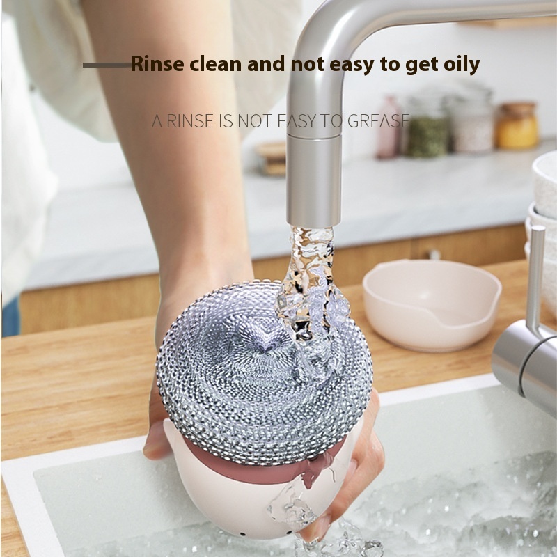 Automatic Liquid Filling Dishwashing Brush Kitchen Dish Brush - Image 3