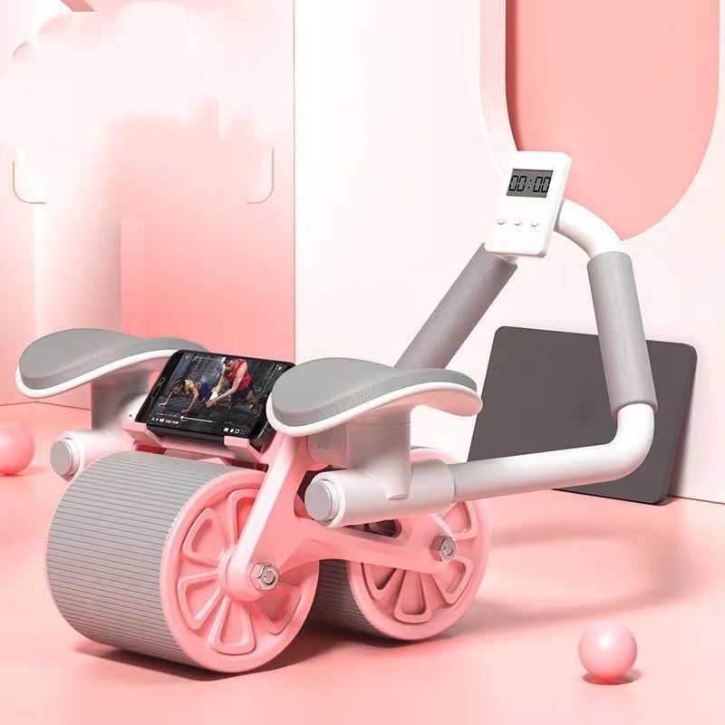Abdominal Wheel Automatic Rebound AB Roller Abdominal Wheel Elbow Support Men And Women Belly Slimming Belly Fitness Equipment - Image 8