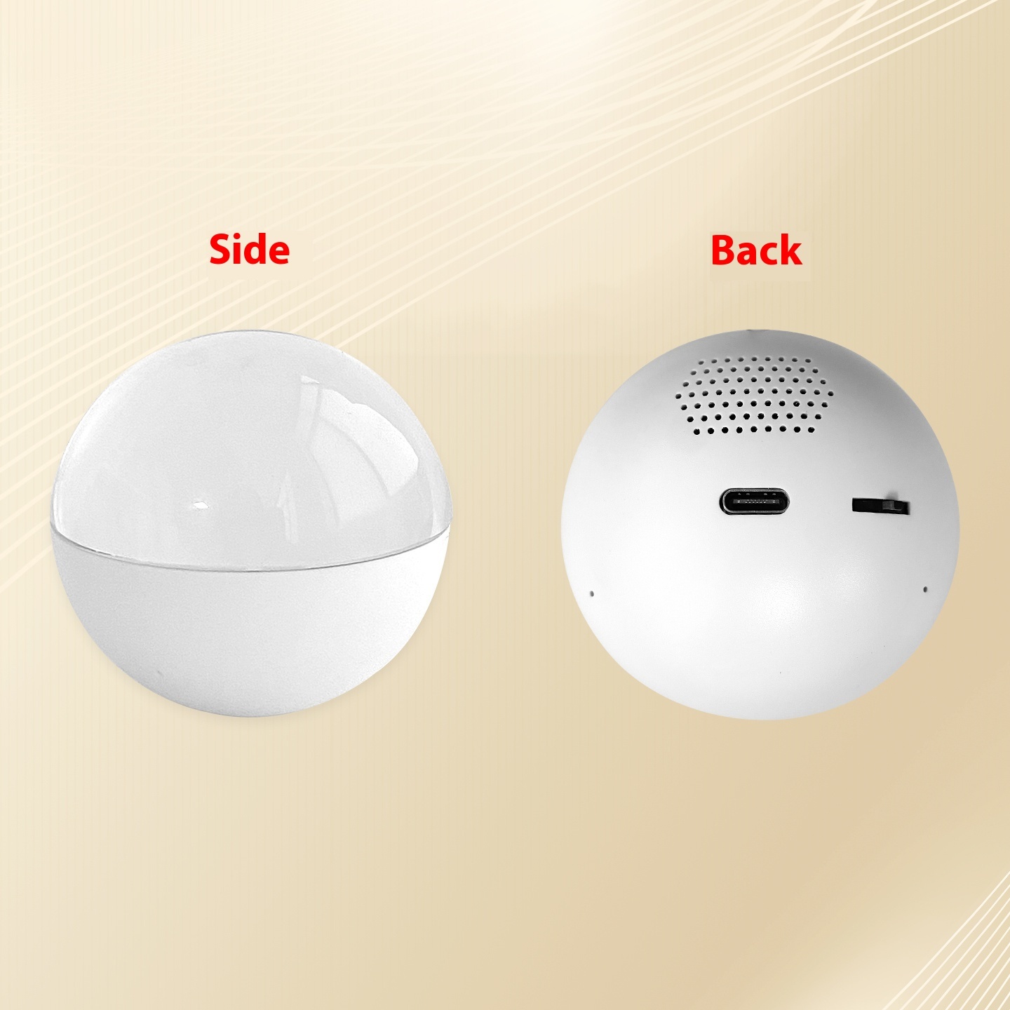 Fashionable And Personalized Electronic Ball Video Player 3D Video Crystal Ball DIY Memory Art Glass Ball Lamp Spherical Pixel Display 2.7inchs Screen 4GB Videos Player For Gift - Image 5