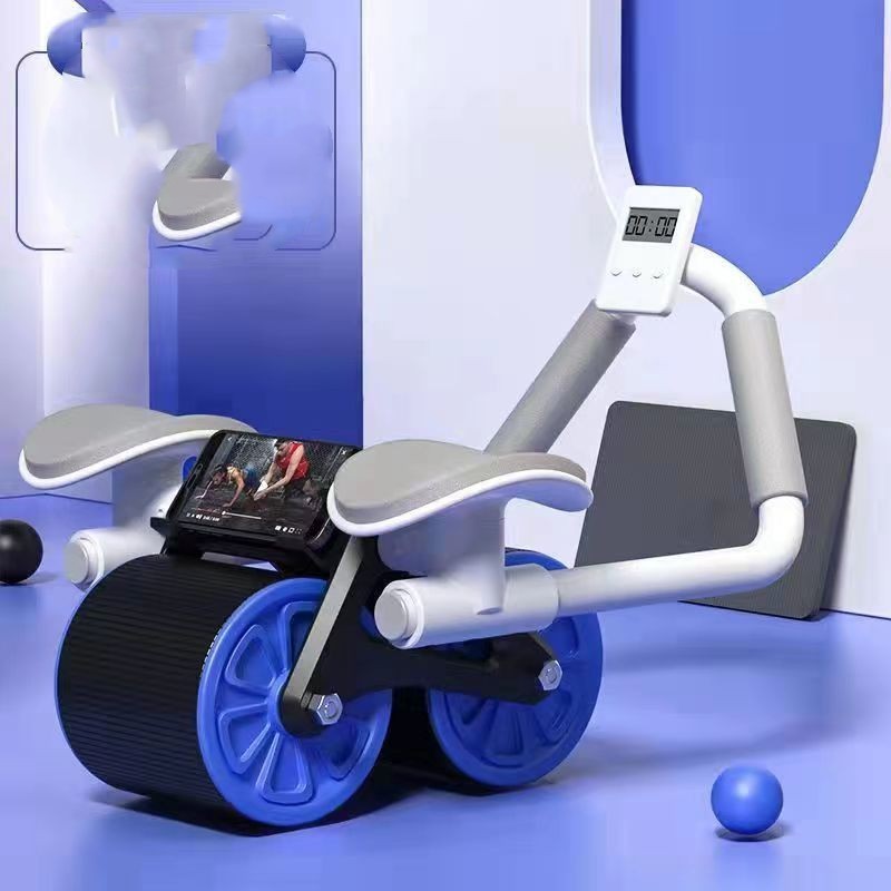 Abdominal Wheel Automatic Rebound AB Roller Abdominal Wheel Elbow Support Men And Women Belly Slimming Belly Fitness Equipment - Image 6