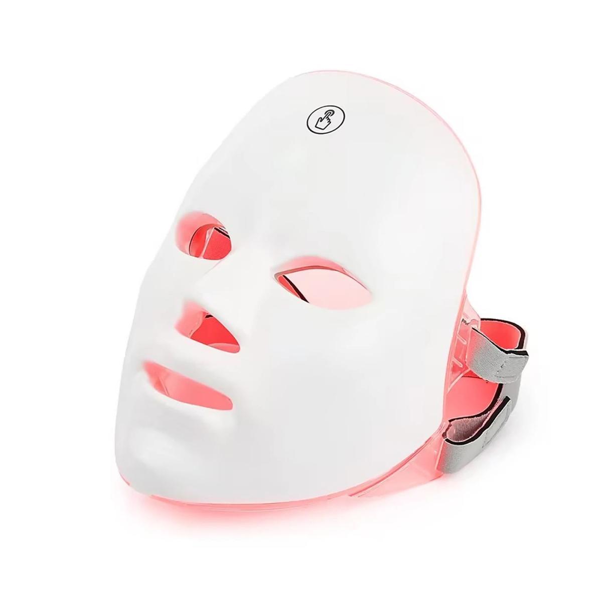 7 Color LED Light Photon Face Mask Neck Rejuvenation Skin Facial Wrinkle Therapy - Image 8